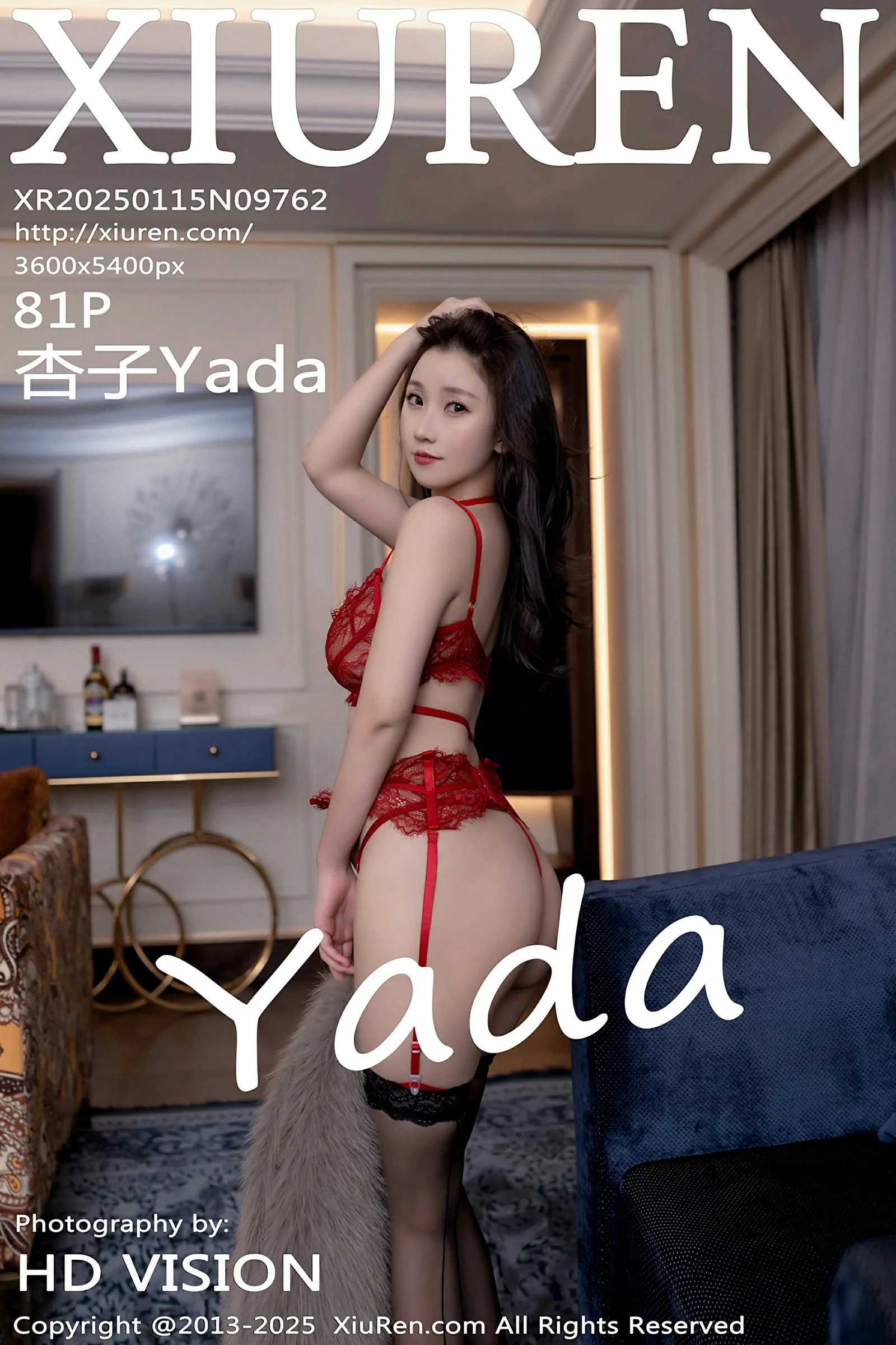 [XiuRen秀人网] 2025.01.15 No.9762 杏子Yada [81+1P]