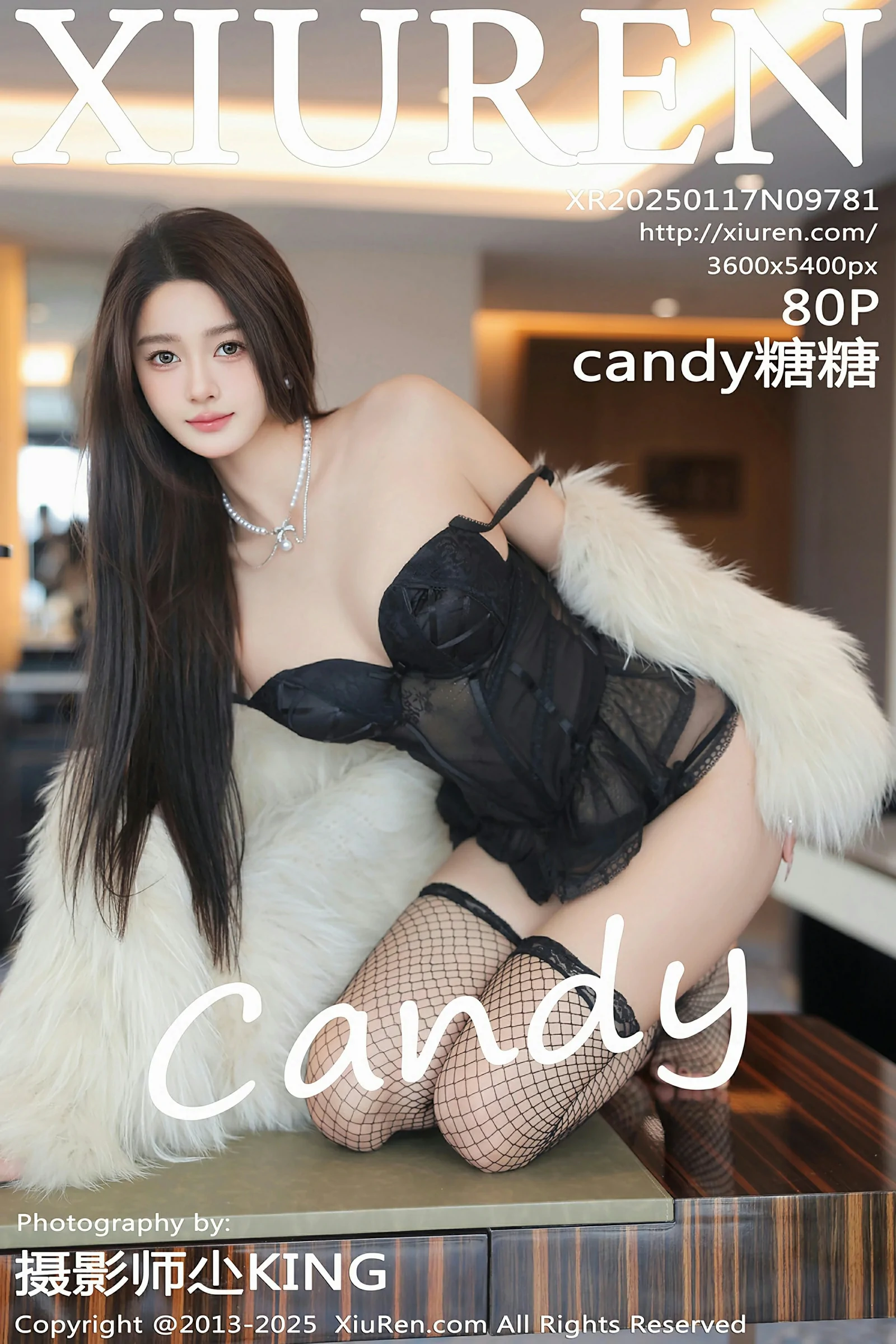 [XiuRen秀人网] 2025.01.17 No.9781 candy糖糖 [80+1P]