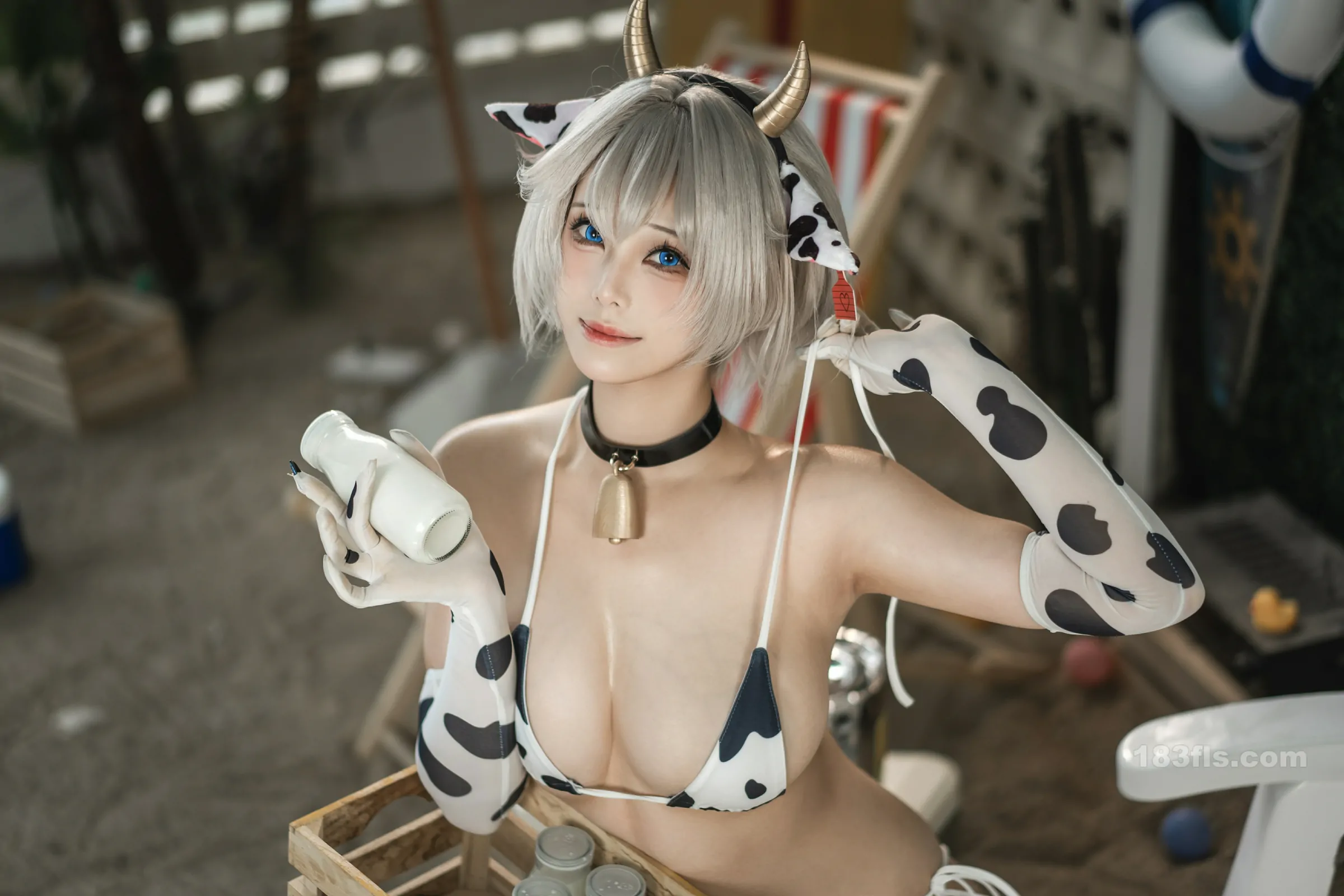 蜜汁猫裘 - 棕色尘埃奶牛-第4张图片-宅男套图吧