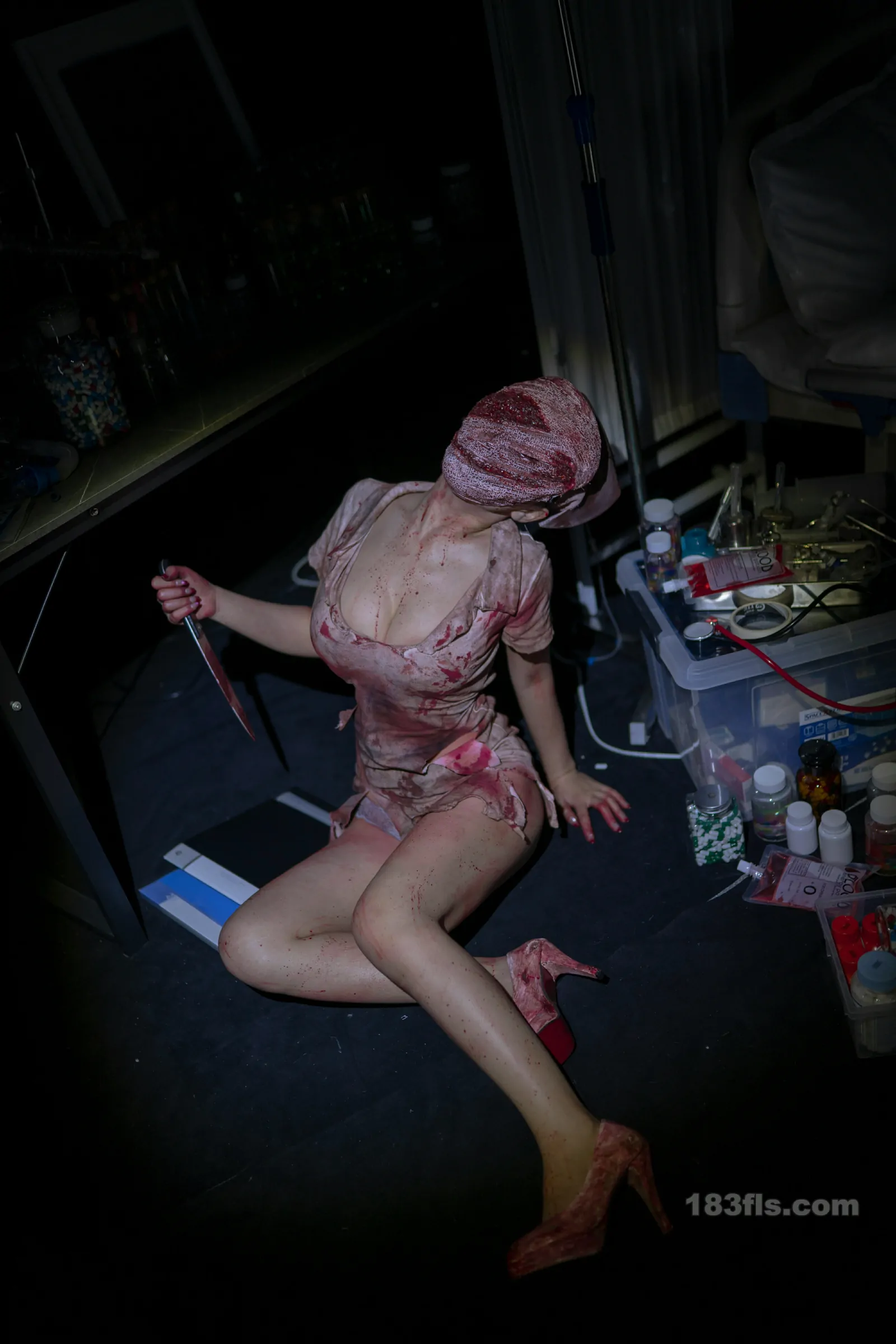 Bangni邦尼 - 寂静岭护士-第4张图片-宅男套图吧