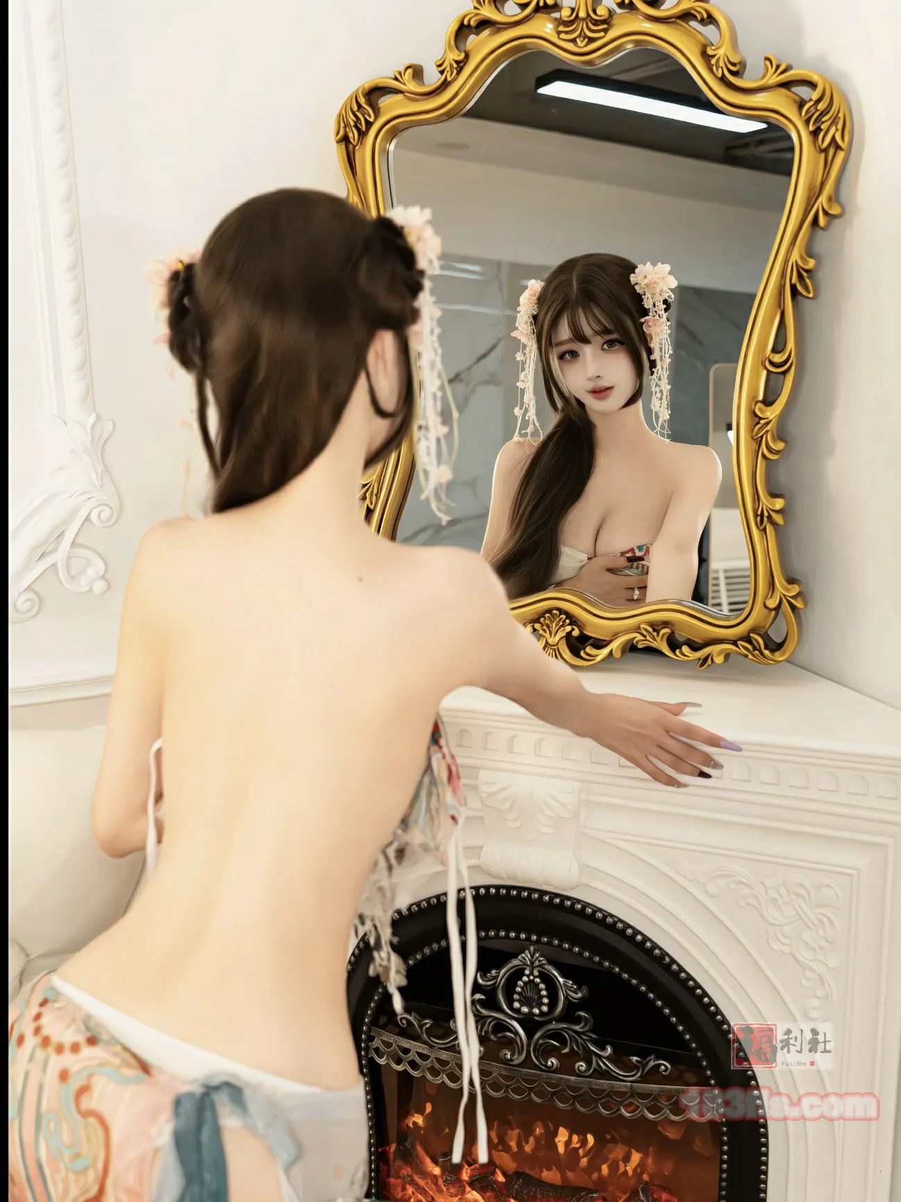 抖音牛乳啵啵付费写真1-第6张图片-宅男套图吧