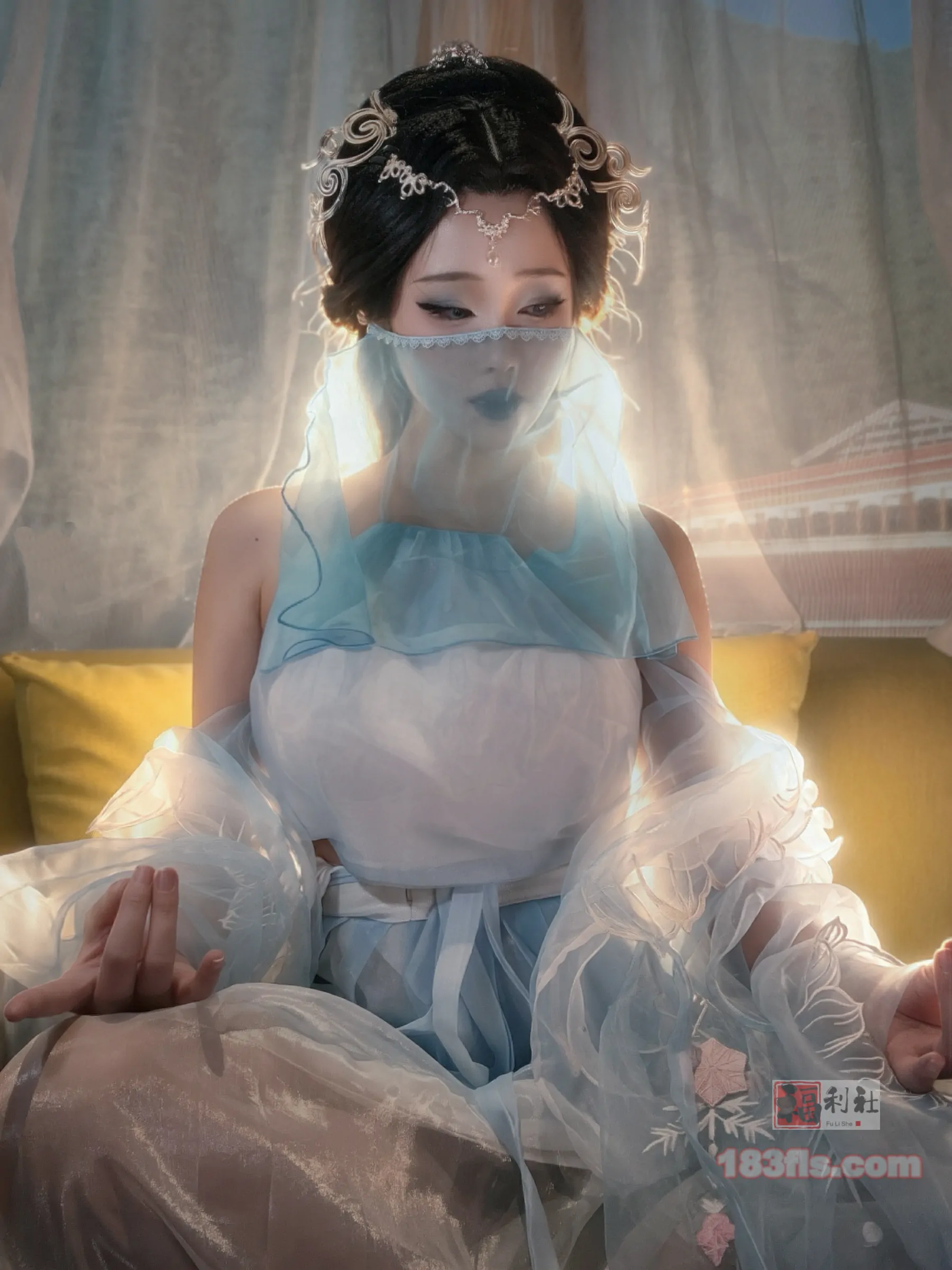 钛合金TiTi - 蓝环古装-第2张图片-宅男套图吧