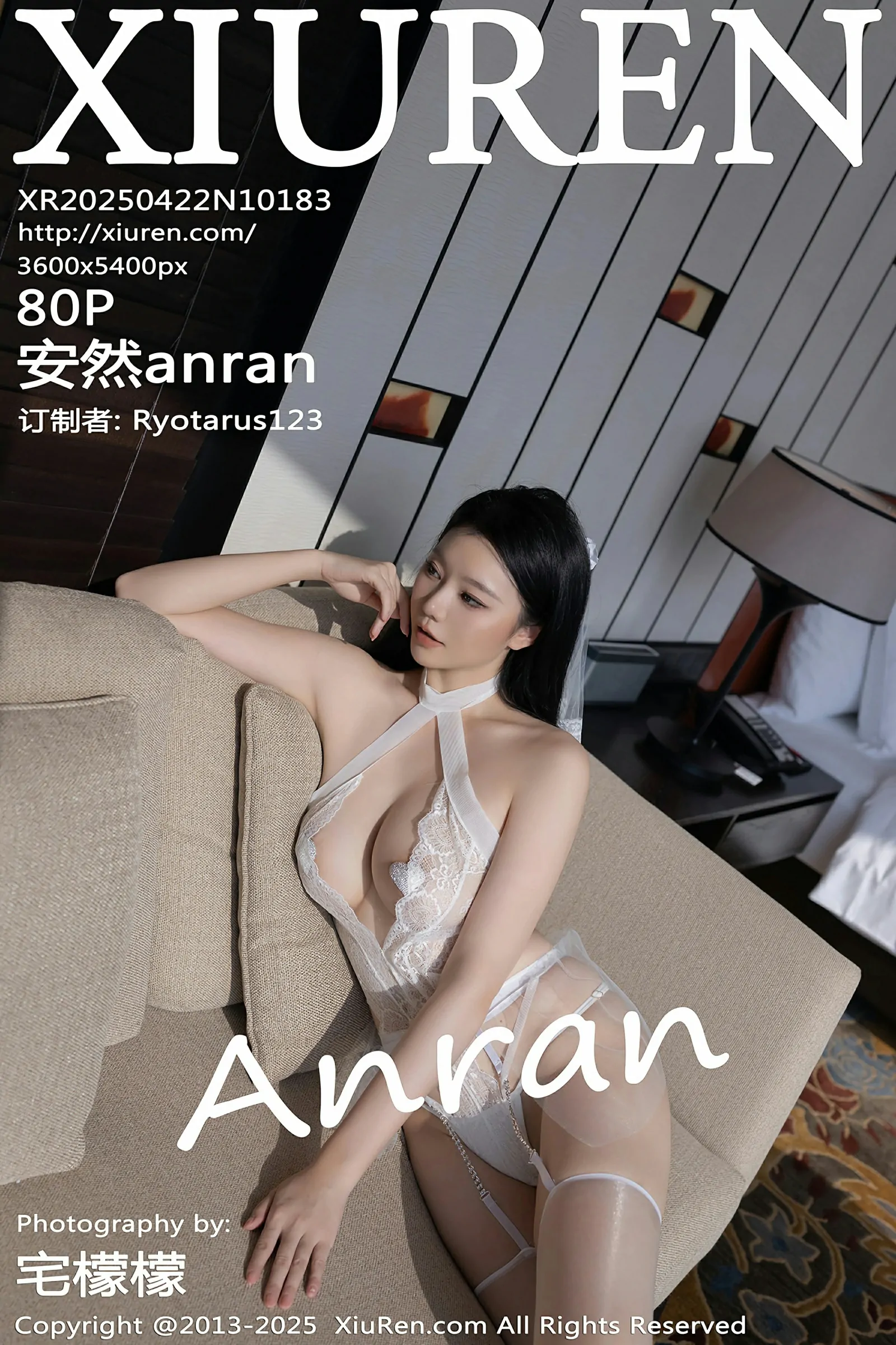 [XiuRen秀人网] 2025.04.22 No.10183 安然anran [80+1P]