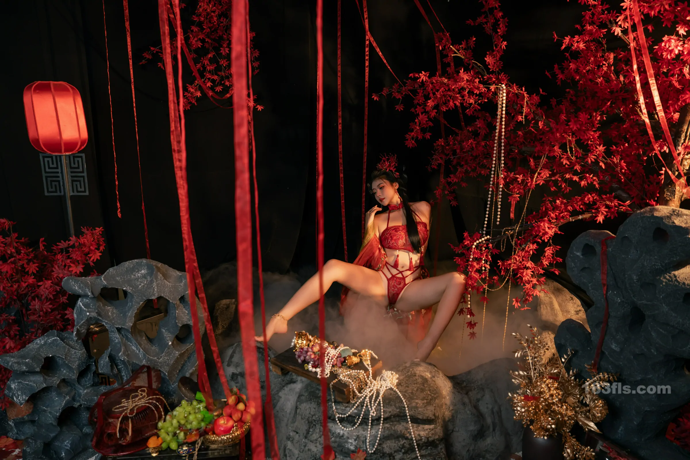 奈汐酱nice 1月最新古风流丹-第5张图片-宅男套图吧