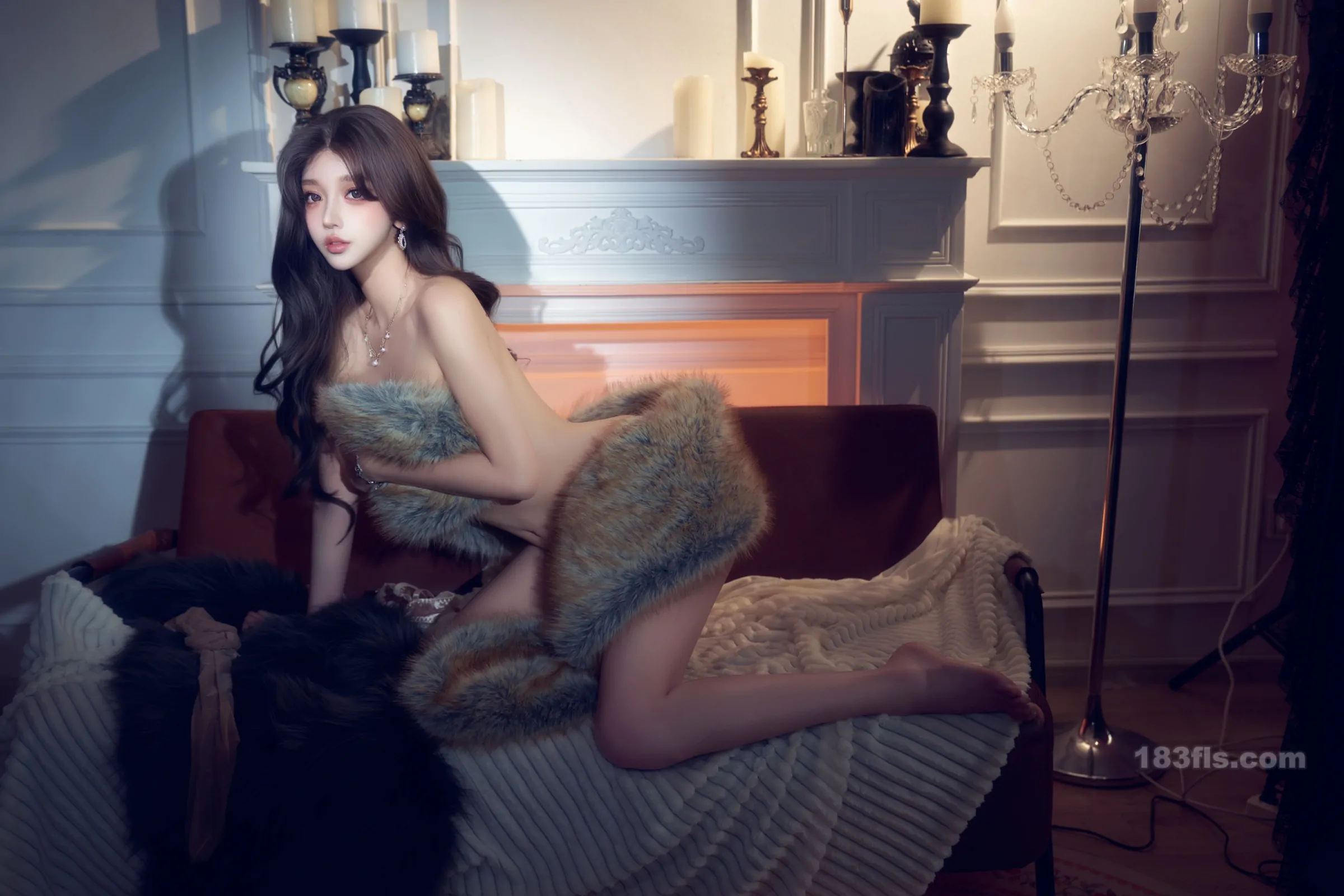 过期米线线喵 - 鎏金梦境-第2张图片-宅男套图吧