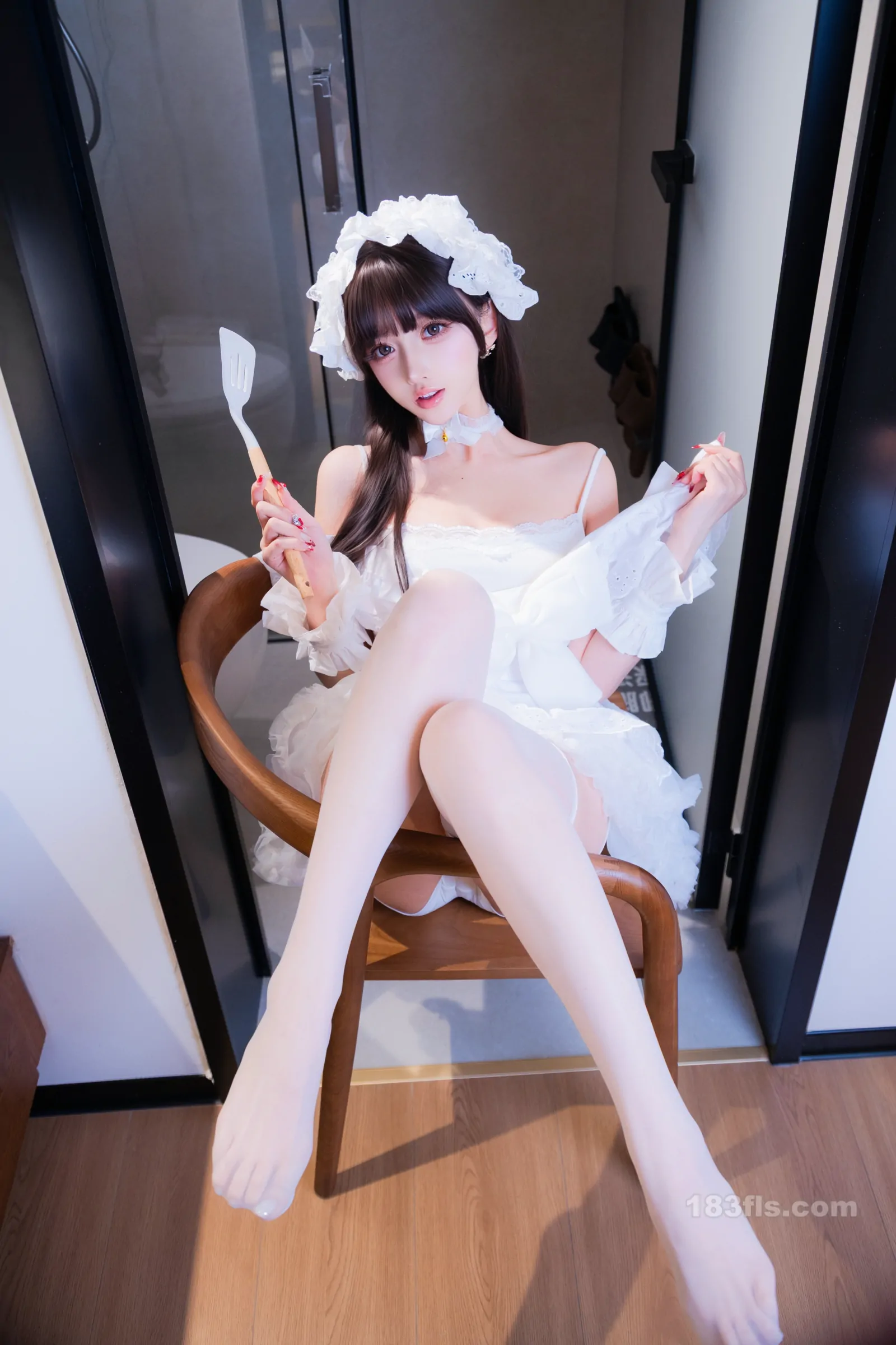 过期米线线喵 - 厨娘女仆-第3张图片-宅男套图吧