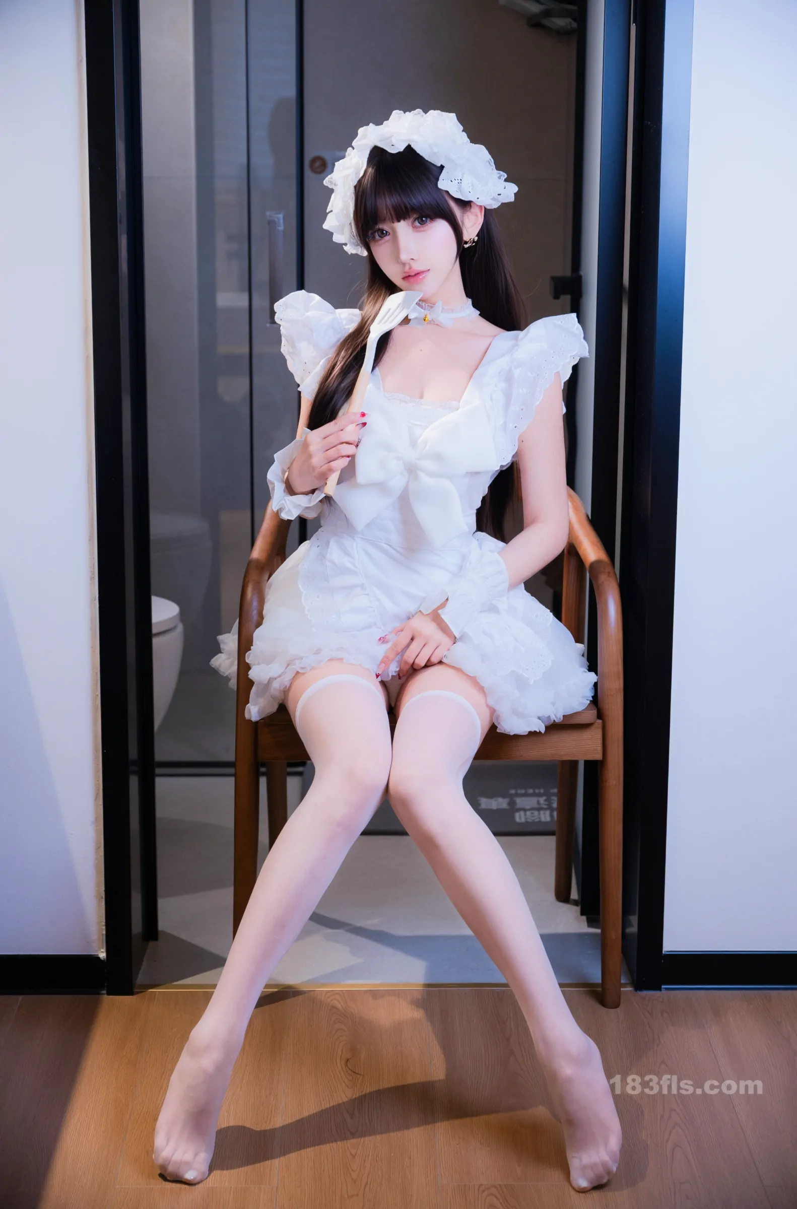 过期米线线喵 - 厨娘女仆-第5张图片-宅男套图吧