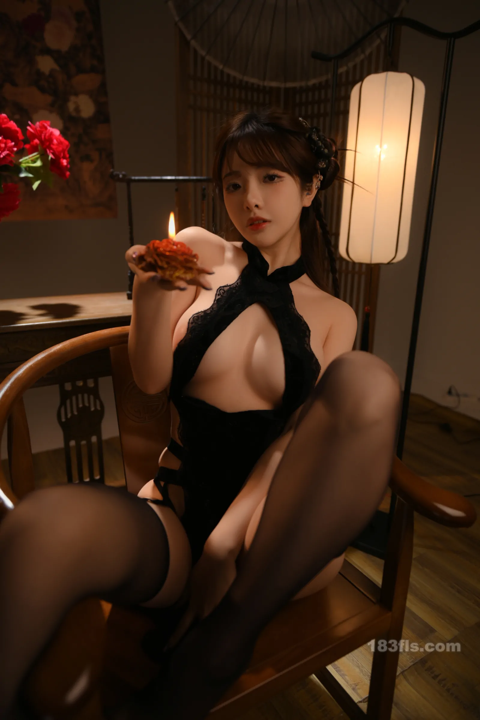 雯妹不讲道理 – 烛 温度-第4张图片-宅男套图吧