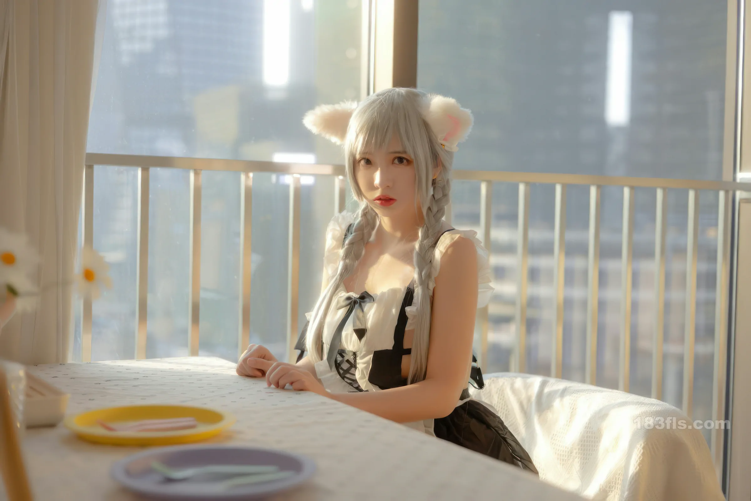 疯猫ss - 夕女仆-第5张图片-宅男套图吧