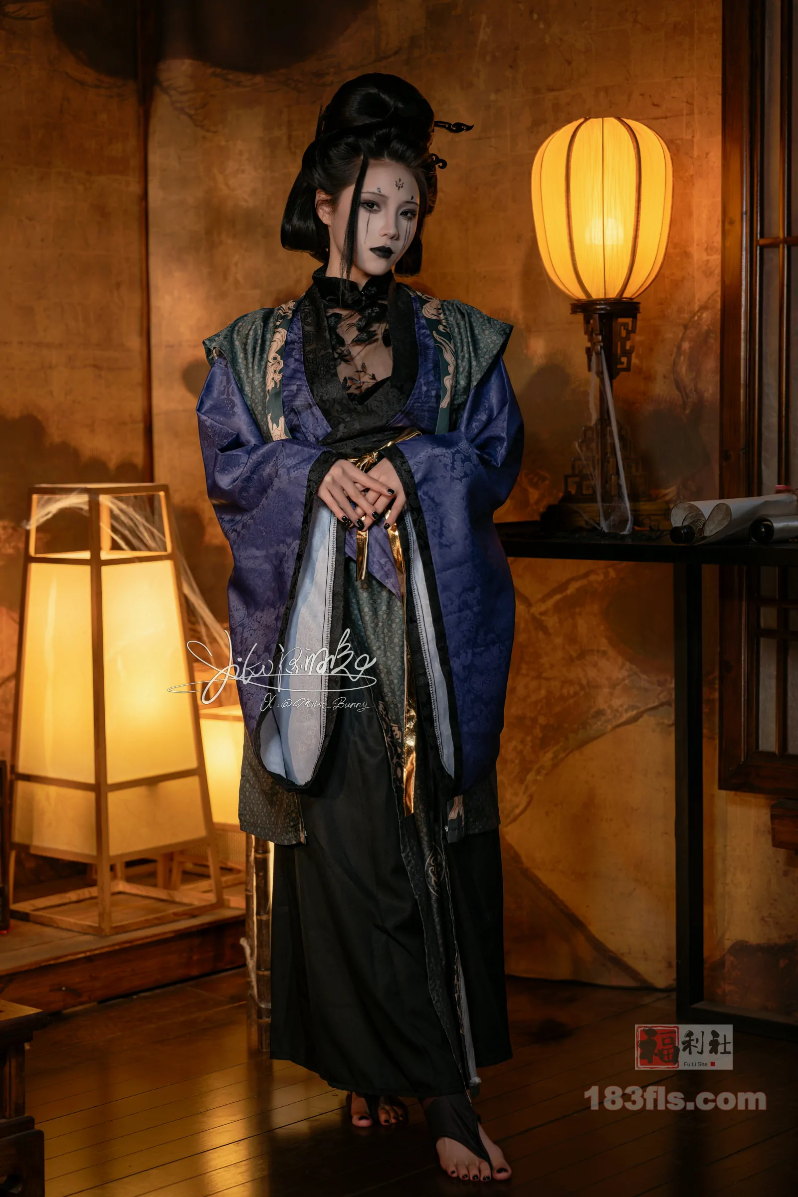 咬一口兔娘 - 10月作品 黑神话 阁中四妹-第3张图片-宅男套图吧 咬一口兔娘 - 10月作品 黑神话 阁中四妹-第3张图片-宅男套图吧