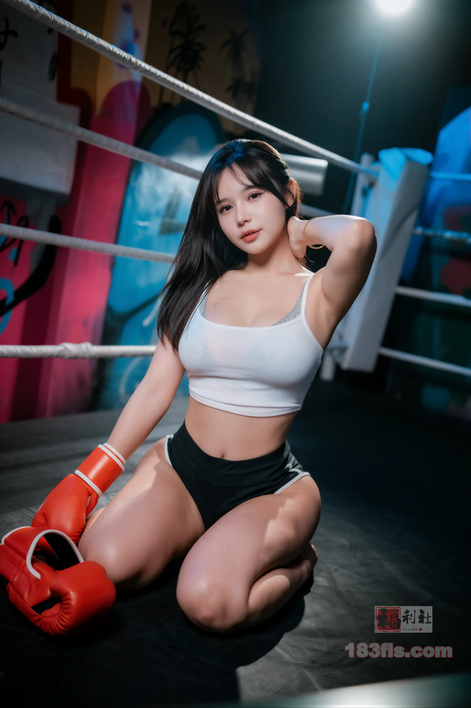 DJAWA Photo - Seoahn (서안) - Boxing Gym-第3张图片-宅男套图吧