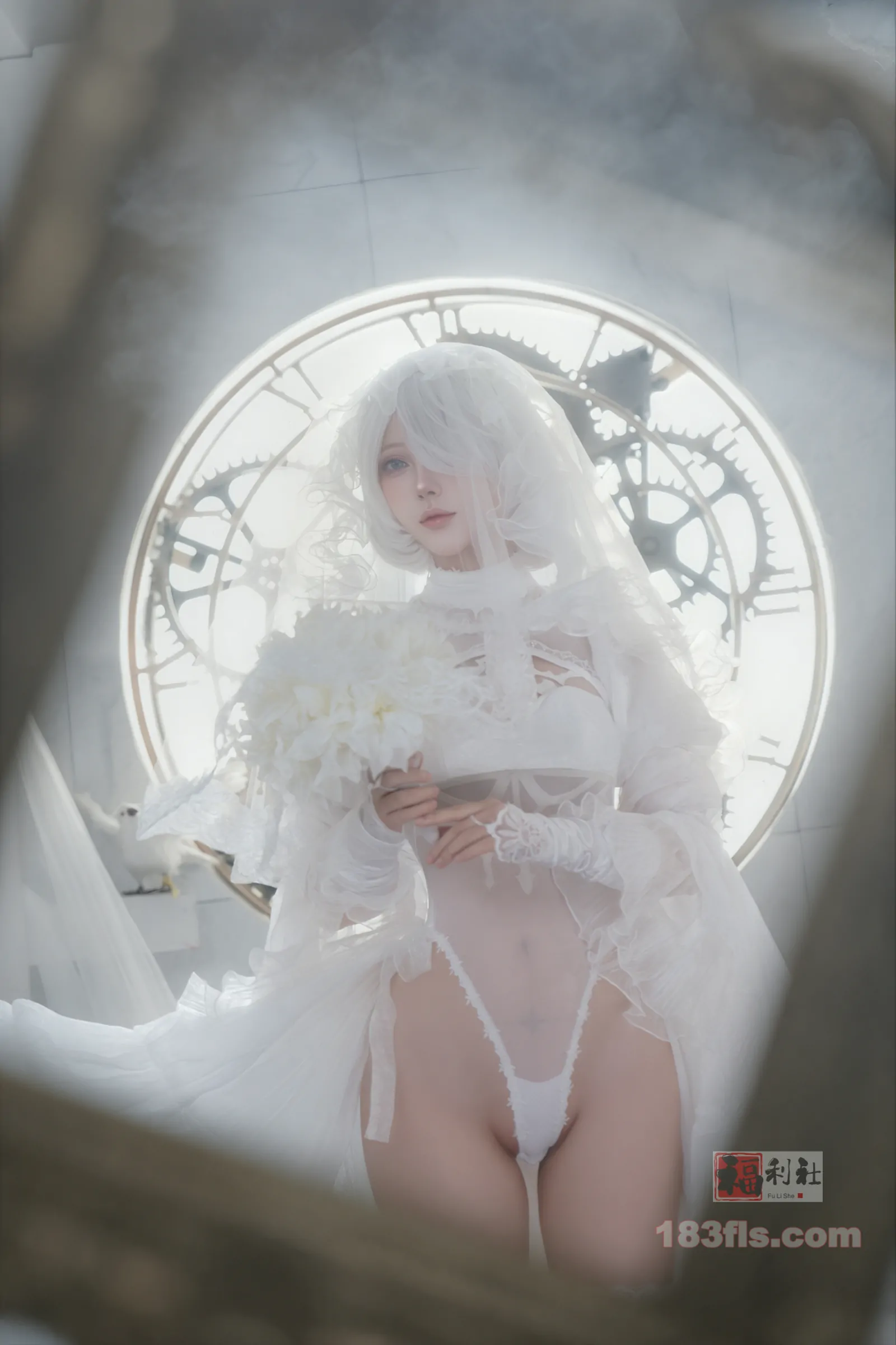 CatDemon喵崽 - 尼尔·机械纪元 2B 狂野新娘-第6张图片-宅男套图吧