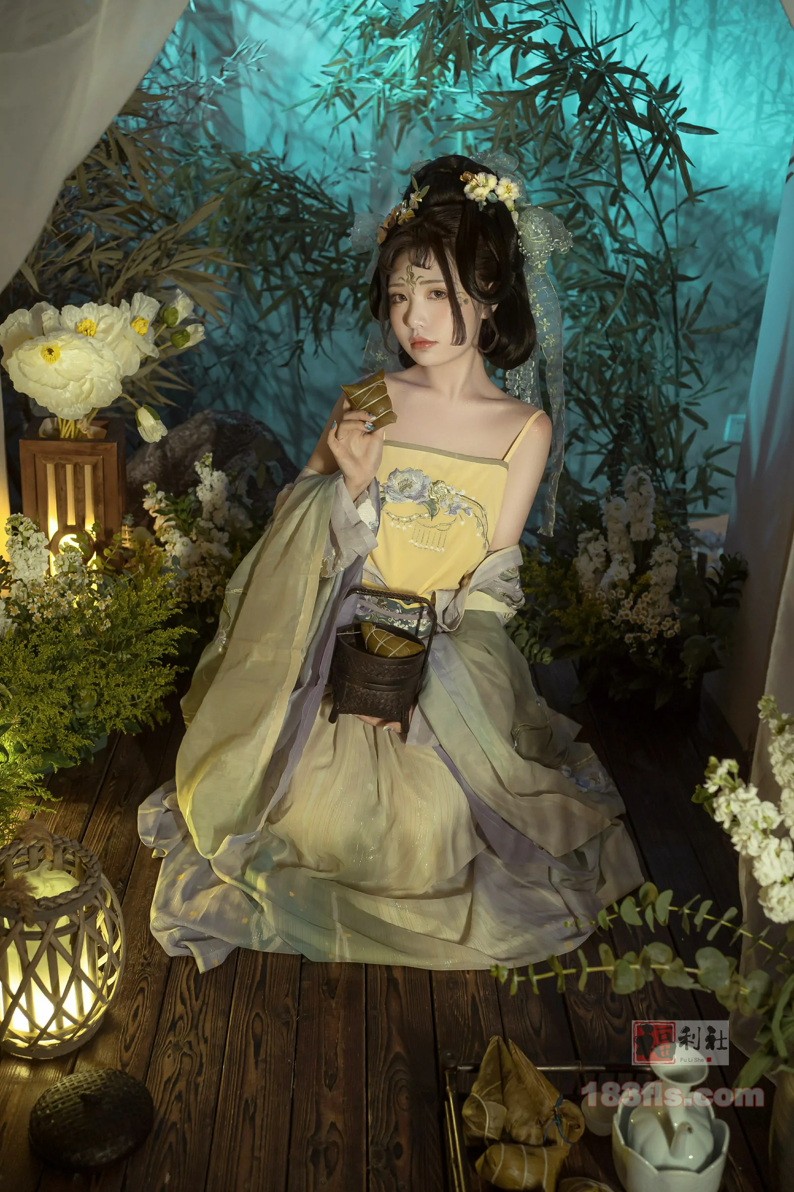 爆机少女喵小吉 - 浣溪沙·端午-第3张图片-宅男套图吧